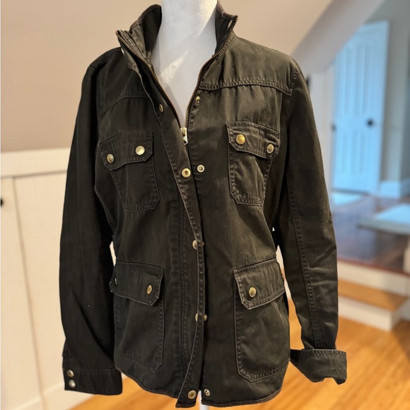 J. Crew Jackets & Blazers - J. Crew Dark Olive Utility Jacket